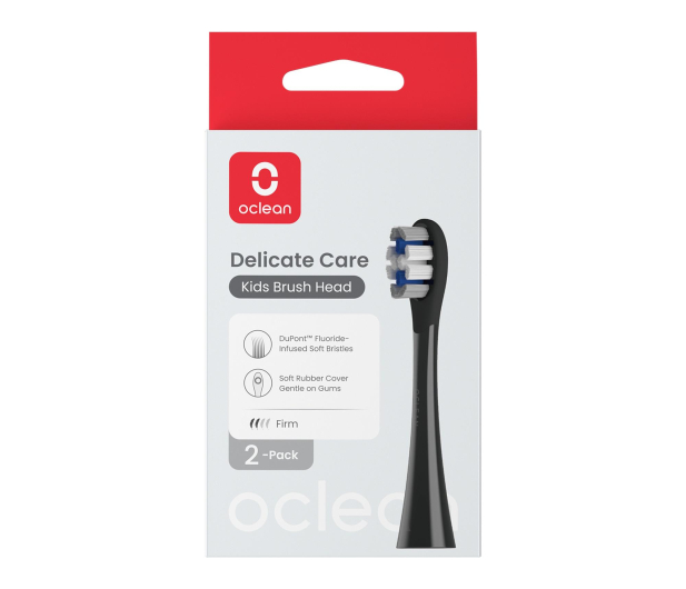 Oclean Oclean Końcówki do szczoteczki X Kids P3K8 (czarne, 2 szt.) - 1568612 - zdjęcie 7